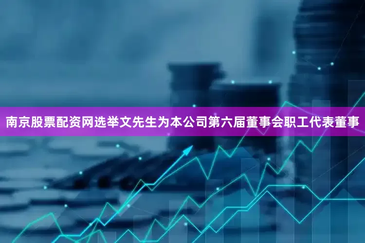 南京股票配资网选举文先生为本公司第六届董事会职工代表董事
