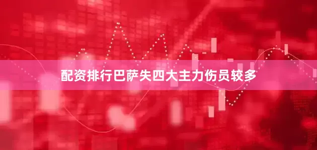 配资排行巴萨失四大主力伤员较多